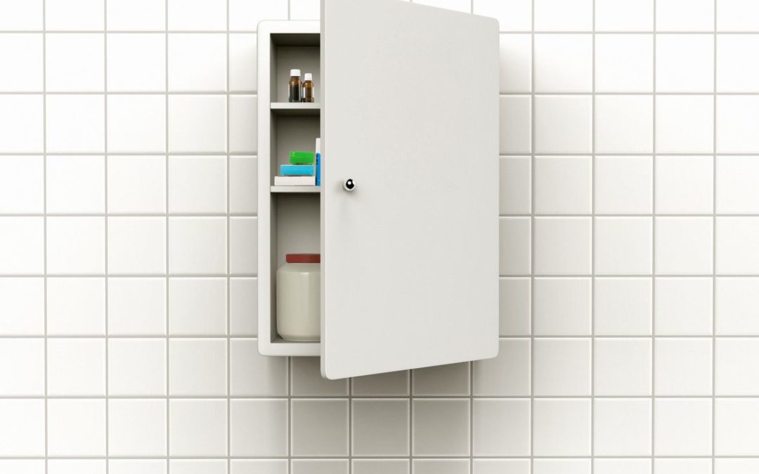 A Recessed Mirrored Cabinet…a Disaster or Smart Design?