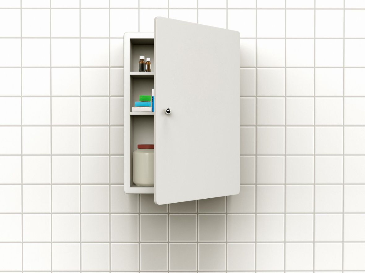 SIDLER Modello Mirrored Cabinet (Recessed Mounted)