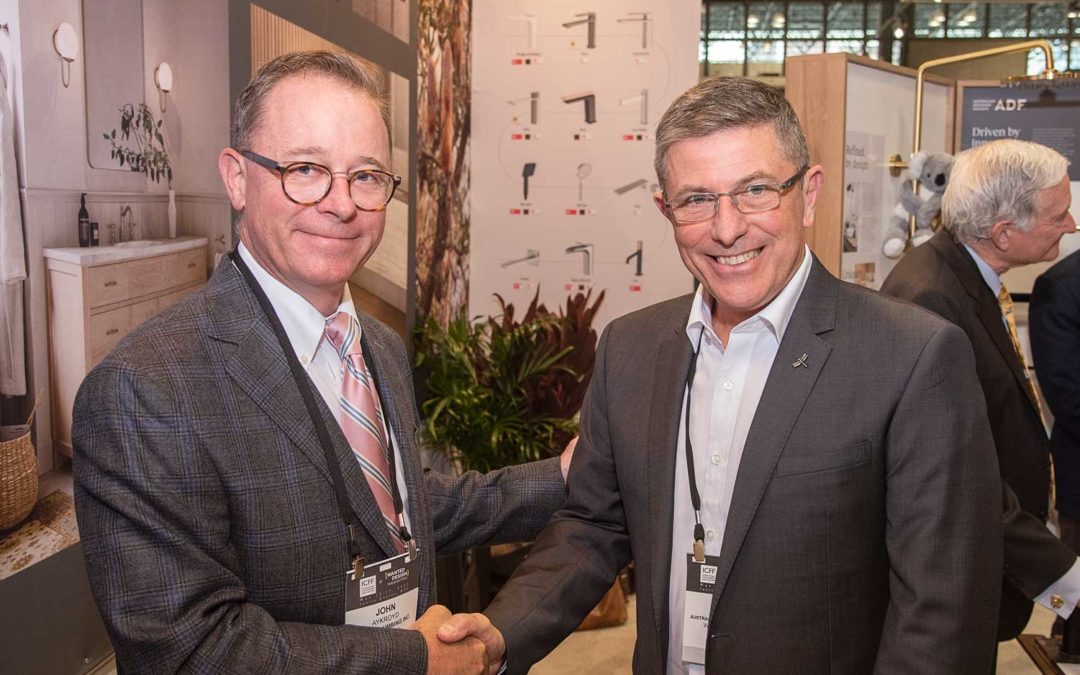 Luxury Products Group Attends ICFF With New Exclusive Line ADF (Australian Designer Faucets)  