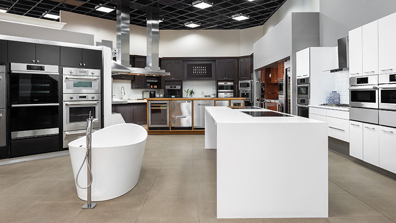 Central Arizona Supply’s Central Reserve showroom location in Scottsdale, Arizona