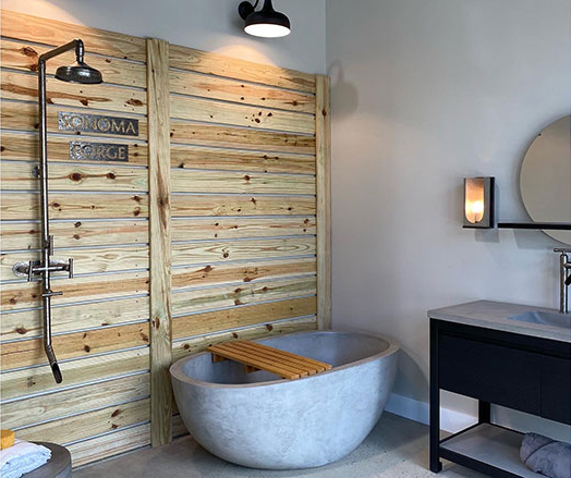Gateway Supply Showroom display in Myrtle Beach, South Carolina